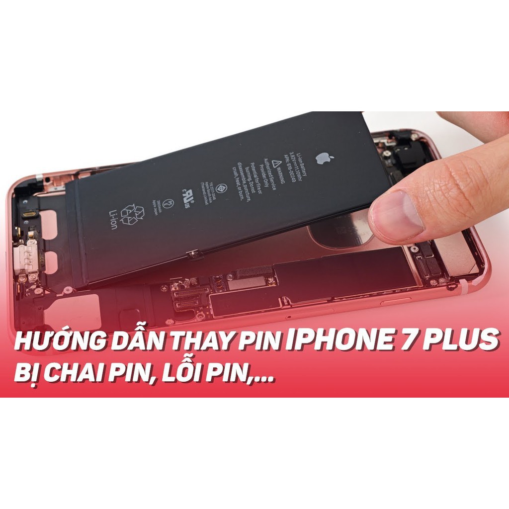 Pin Zin máy iPhone 7 Plus (2900mAh) Chính Hãng APPLE, Nguyên SEAL - BH 1 năm