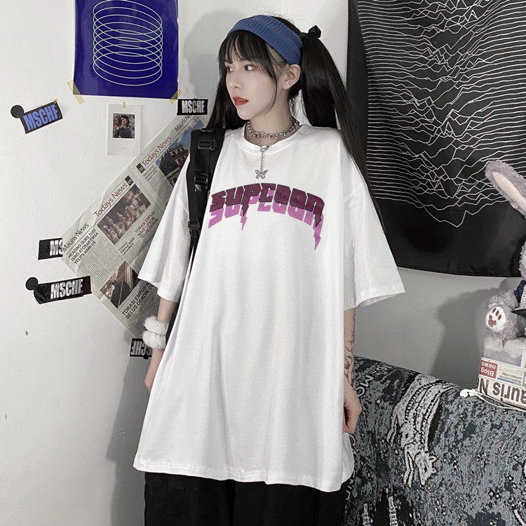 Áo thun tay lỡ form rộng unisex Neko.sg ATL164