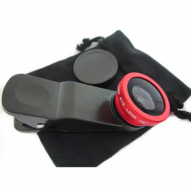 Ống Kính Fisheye 3 Trong 1 Đa Năng