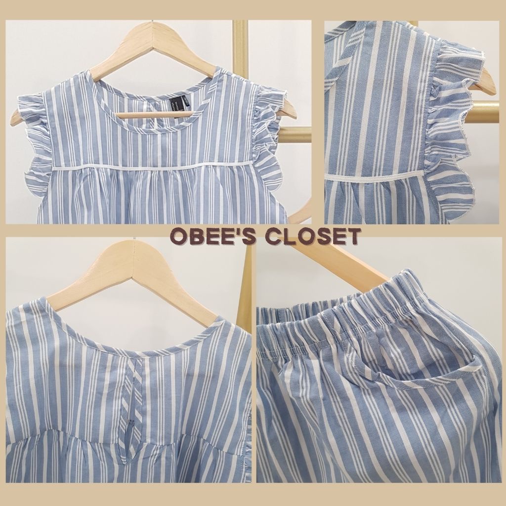 Đồ bộ nữ Obee's Closet Đồ bộ lửng kate cotton Hàn Quốc