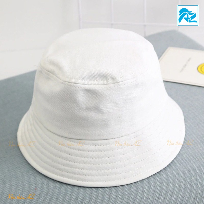 Mũ Bucket Nam Nữ Kaki mềm trơn giá rẻ ( Màu Hồng, Cà Phê, Đỏ, Vàng )
