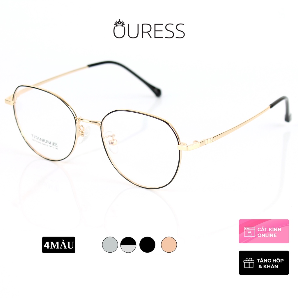 Gọng Kính 5201312 Titanium Chất Liệu Vượt Trội Siêu Nhẹ Siêu Bền – Ouress