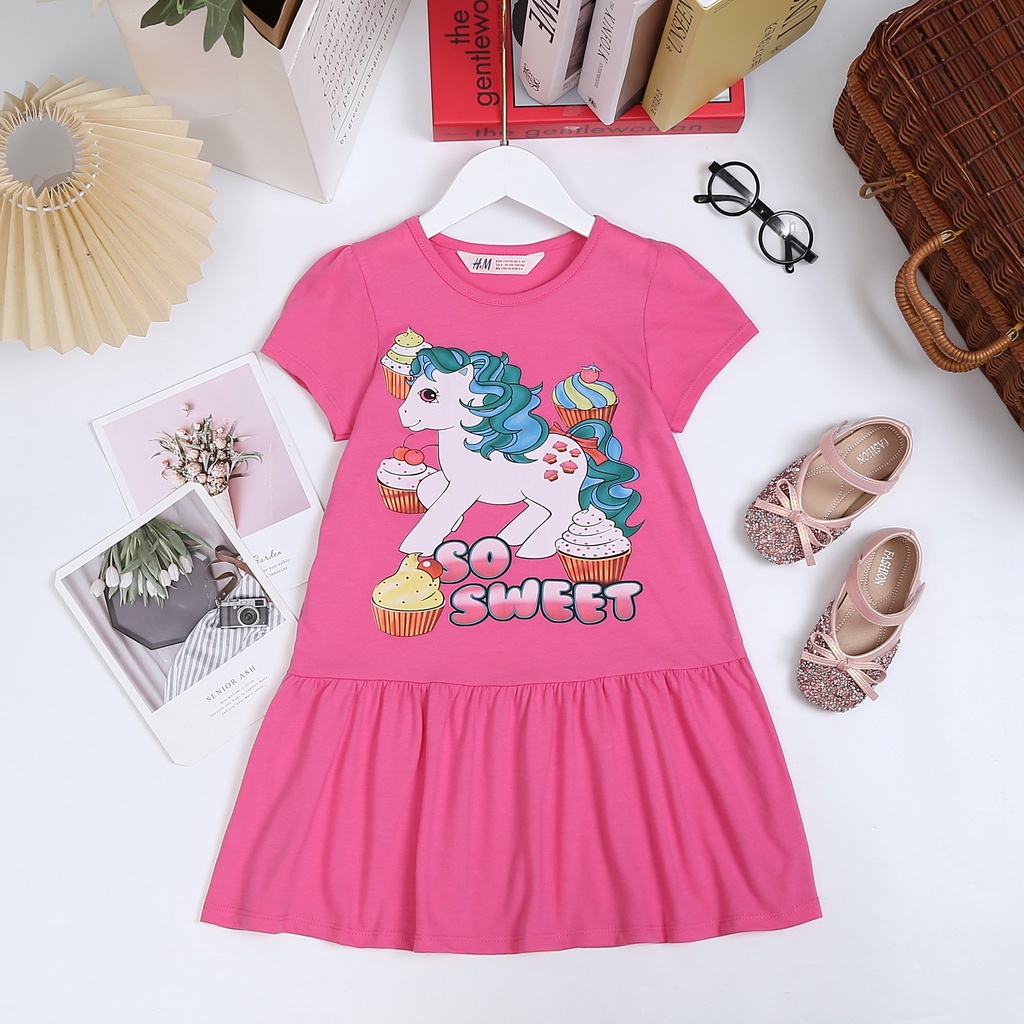 Đầm Công Chúa Elsa VNXK Váy Cotton Cho Bé Gái Size Đại 13-37 Kg Vải Xuất Dư Đẹp Mềm Mịn Mát Homie Kids