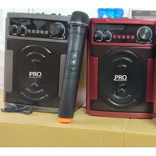 Loa karaoke mini A060 K59 K58    hát  bao  hay    MIC  dây