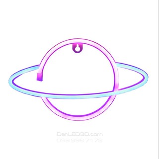 Đèn LED Neon Kiểu Dáng Phi Thuyền, Hành Tinh