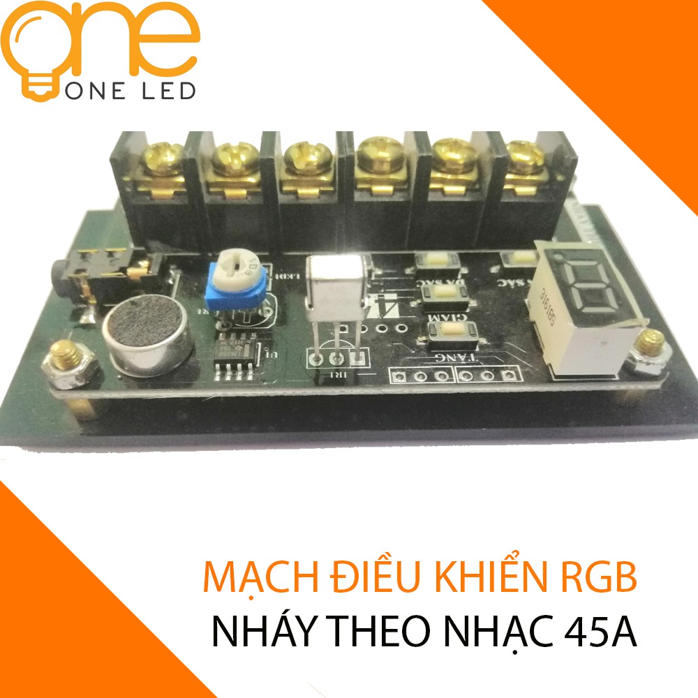 Mạch RGB NHÁY THEO NHẠC OneLED 45A | BigBuy360 - bigbuy360.vn