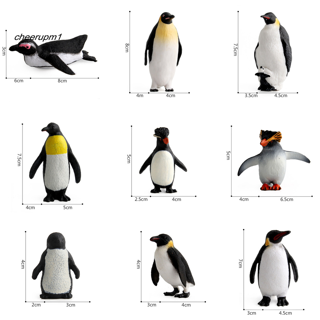 Mô Hình Chim Cánh Cụt Đồ Chơi Cho Bé