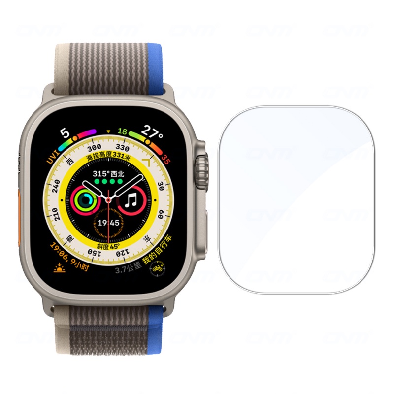 Kính Cường Lực 49mm HD Bảo Vệ Màn Hình Đồng Hồ Thông Minh Apple Watch Ultra 49mm