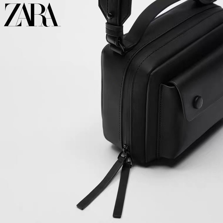 Túi Đeo Chéo Vai ZARA Hình Vuông Nhỏ Đựng Điện Thoại Thời Trang Dành Cho Nam