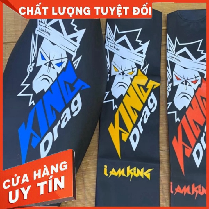 Vỏ Yên Xe Máy KingDrag Thông Dụng Các Dòng Xe Wave, Sirius, Ex 135/150, Winner ... Sản Phẩm Chuẩn Như Hình