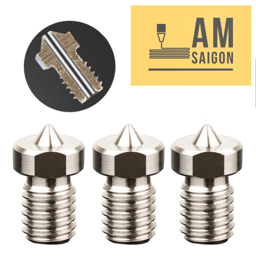 Đầu in, mũi in 3D E3D Titan cao cấp cho máy in 3D, High Top quality E3D Titanium Nozzle for 3D printers