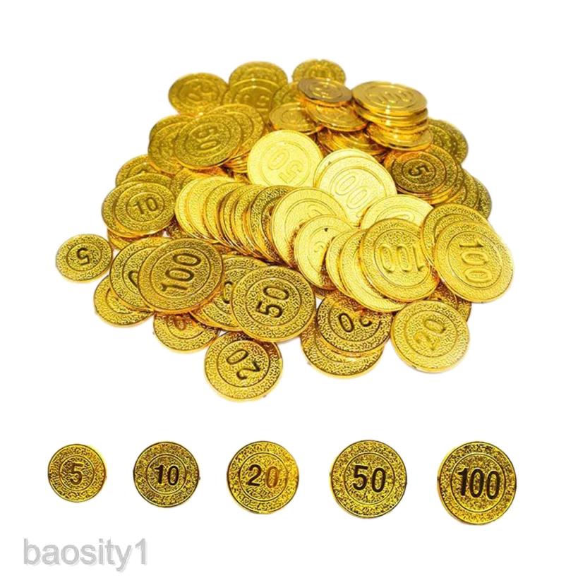 Set 100 Thẻ Bài Poker Chips 5 10 20 50 100