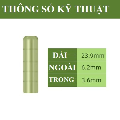 Cao su chụp khóa số 8, bọc ma ní trục săn hàng - Phụ kiện câu đơn, câu đài