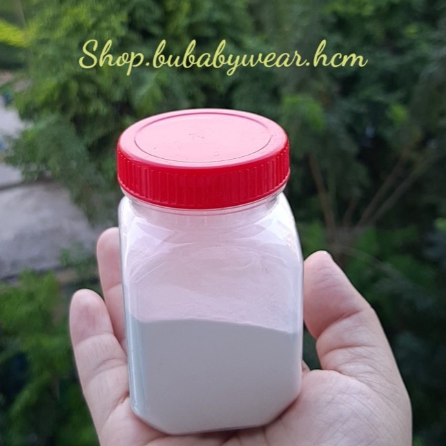 Bột phèn chua chưng cất, lọ 100gr bột mịn cho mẹ sau sinh khử mùi