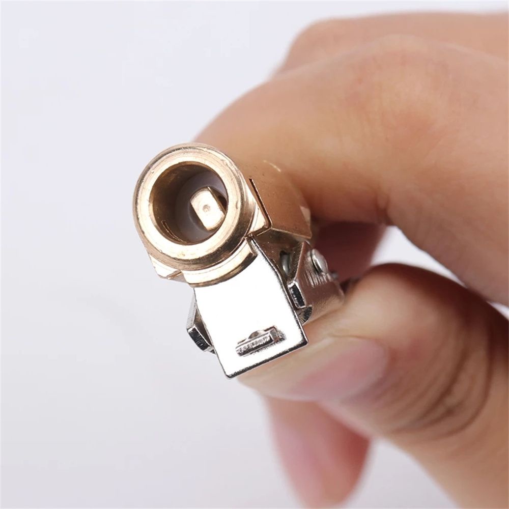 Đầu Kẹp Van Bơm Bánh Xe Hơi Bằng Đồng Thau 8mm Chuyên Dụng