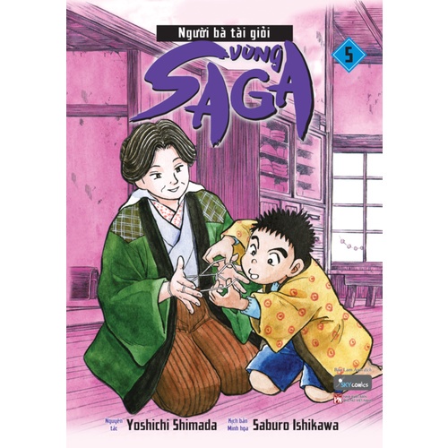 Sách - Combo 5 tập Người Bà Tài Giỏi Vùng Saga từ tập 1-5 az