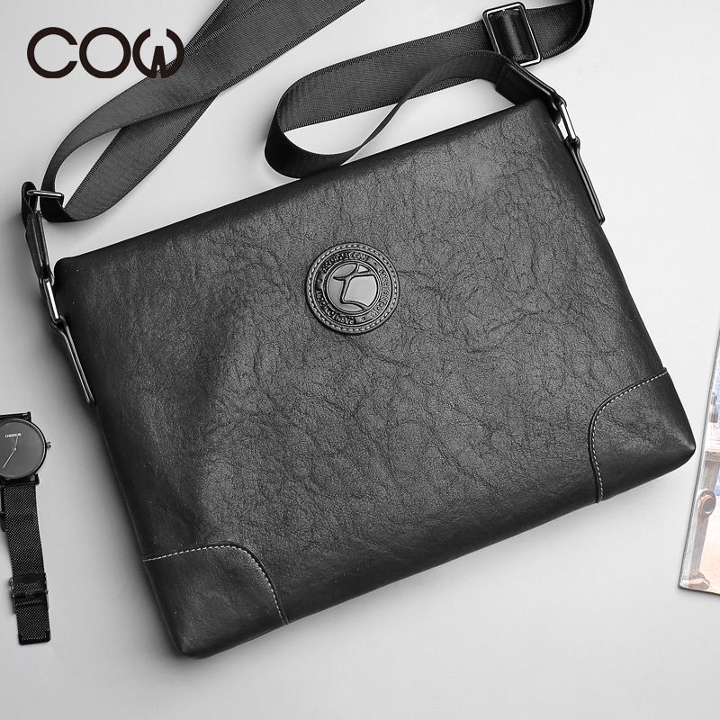 Túi đeo chéo vai bằng da phong cách Pháp thời trang cho nam C-9808 | BigBuy360 - bigbuy360.vn