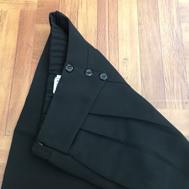 Quần baggy 3 cúc vạt lệch | BigBuy360 - bigbuy360.vn