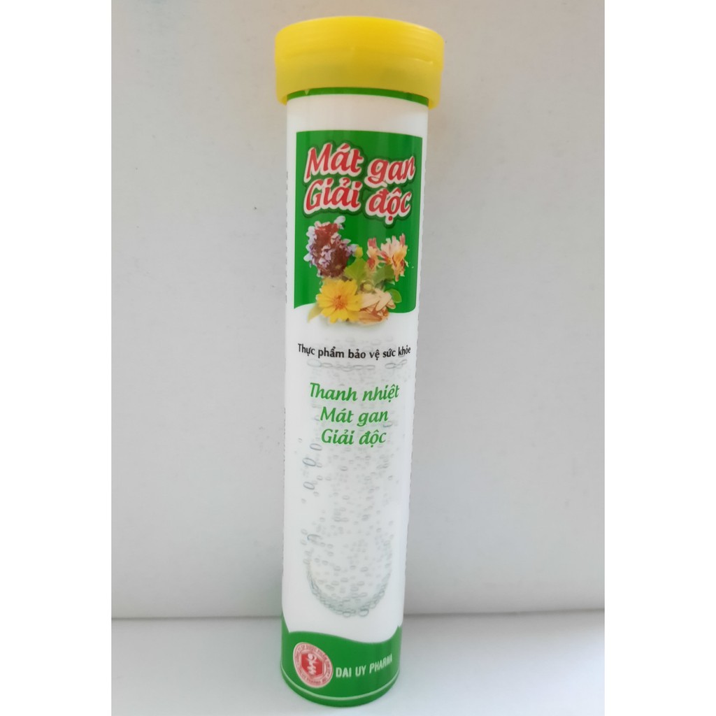 Mát gan giải độc - Đại Uy (Hộp 20 ống) | BigBuy360 - bigbuy360.vn