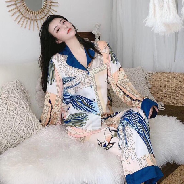 Pyzama lụa cao cấp mới 18401