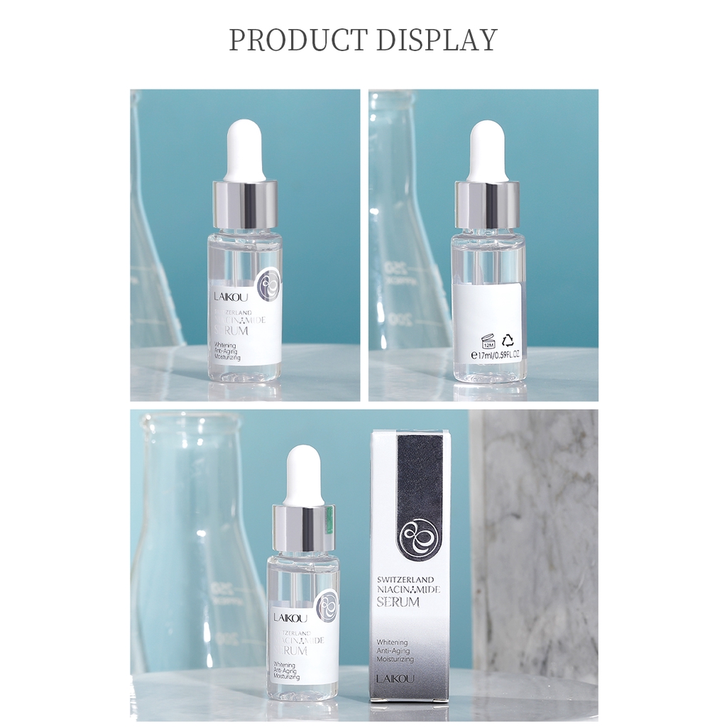 Serum Tinh Chất Nicotinamide LAIKOU Dưỡng Trắng Sáng Da Mặt 17ml | BigBuy360 - bigbuy360.vn