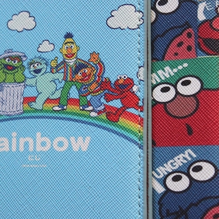 Ví Đựng Hộ Chiếu Du Lịch In Hoạt Hình Sesame Street Dễ Thương