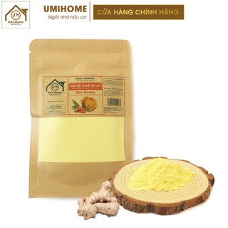 Tinh bột Nghệ hữu cơ UMIHOME nguyên chất - Mặt nạ đắp mặt trắng da, ngừa mụn thâm nám, chống lão hóa-KESHOUHIN Shop