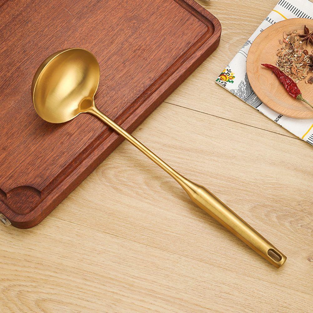 Muỗng Nấu Ăn Bằng Thép Không Gỉ Tiện Dụng Cho Nhà Bếp