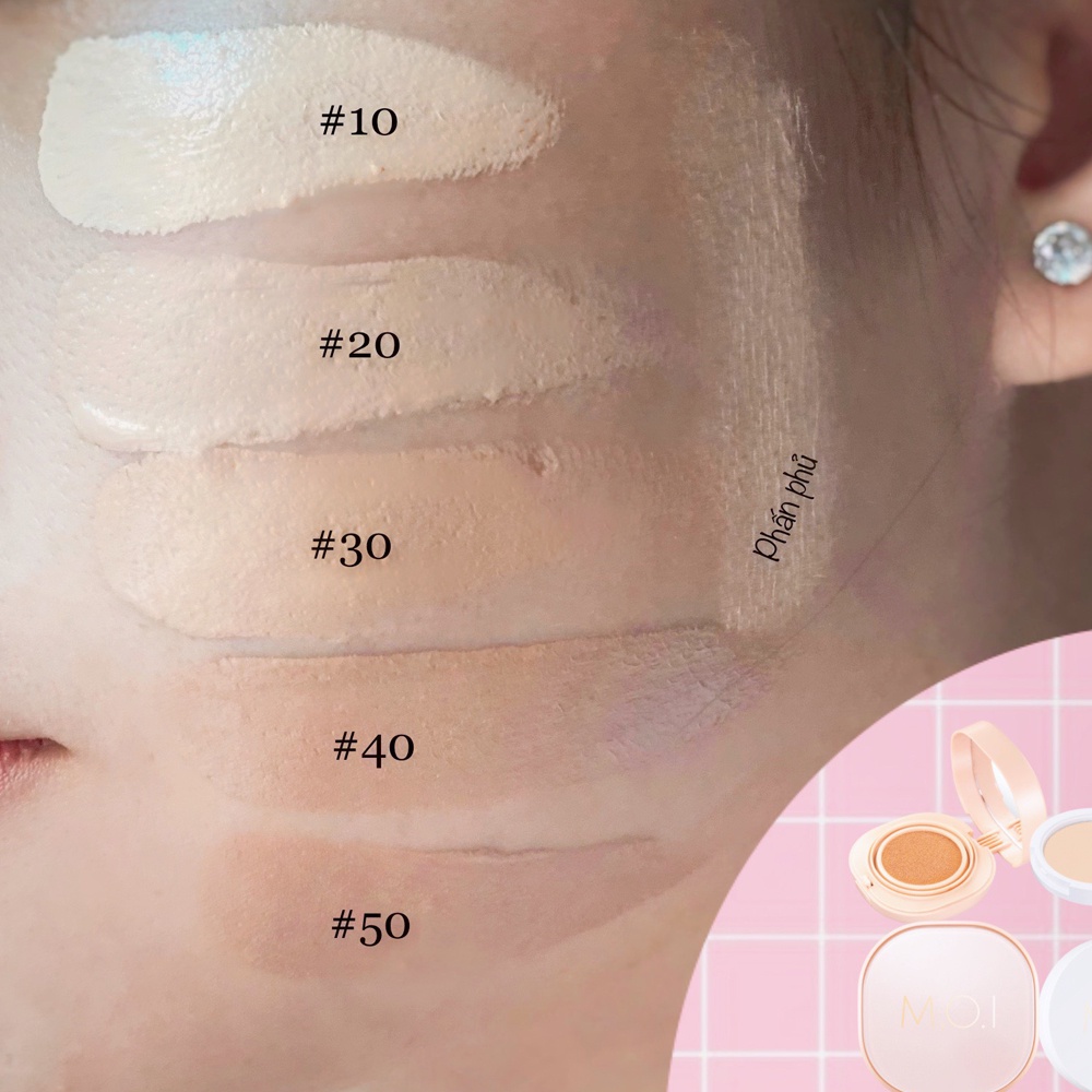 Phấn Nước Trang Điểm Cushion Hồ Ngọc Hà MOI Cosmetics 5M BABY - Kiềm Dầu Che Khuyết Điểm 【CAM KẾT HÀNG CHÍNH HÃNG®】 | BigBuy360 - bigbuy360.vn