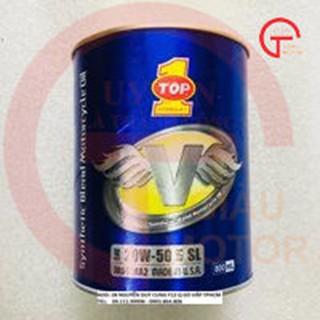 NHỚT XE MÁY SỐ TOP 1 SUPER V 20W50 800ML