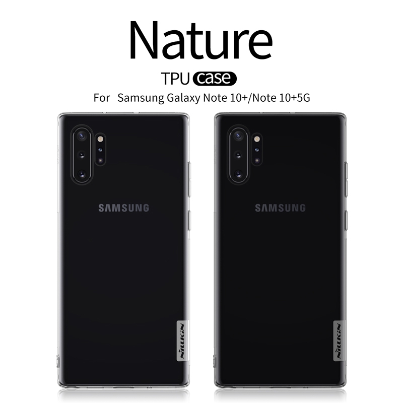 Ốp điện thoại NILLKIN bằng TPU Silicone mềm dành cho Samsung Galaxy Note 10+ / Note 10 Plus 5G