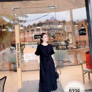 ĐẦM SUÔNG CỘT EO BIGSIZE D336