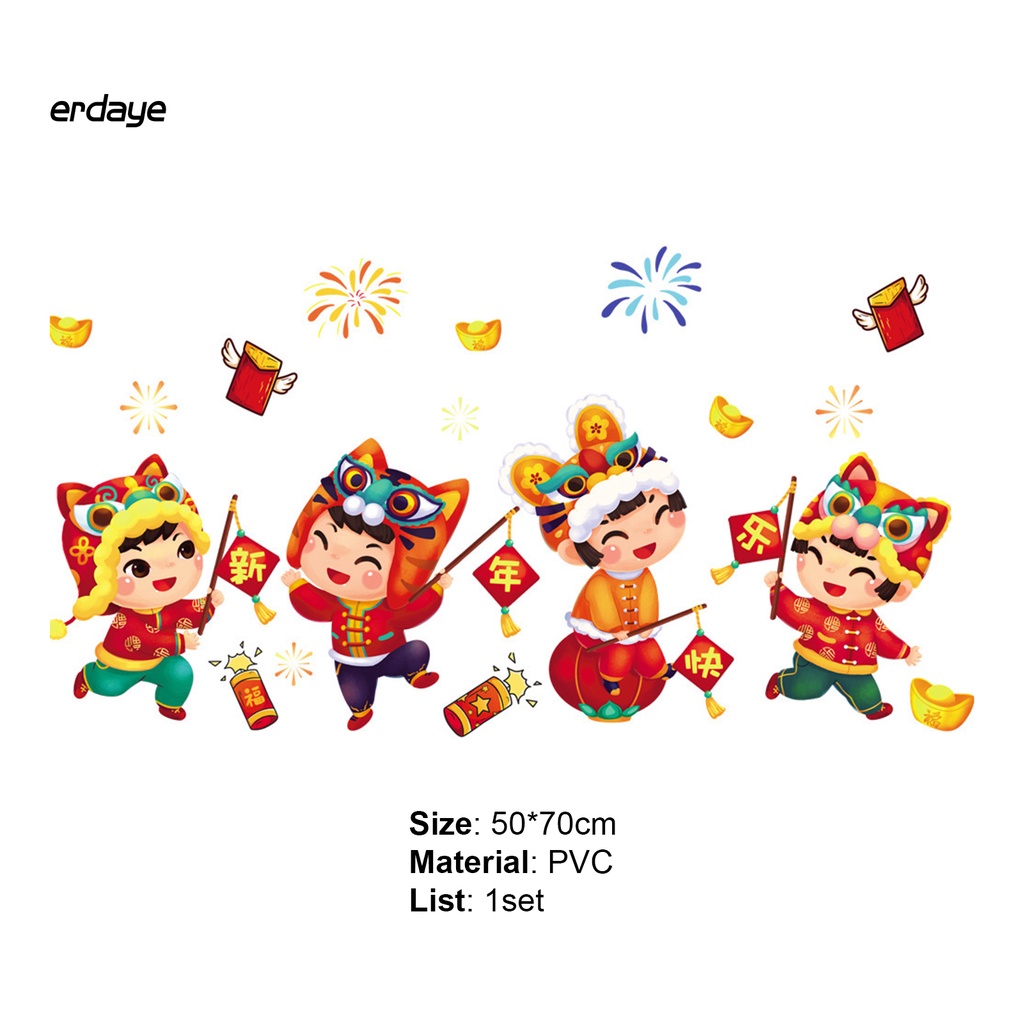 Miếng dán cửa sổ trang trí năm mới 2022
 | BigBuy360 - bigbuy360.vn