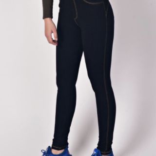 Quần legging giả Jean CC