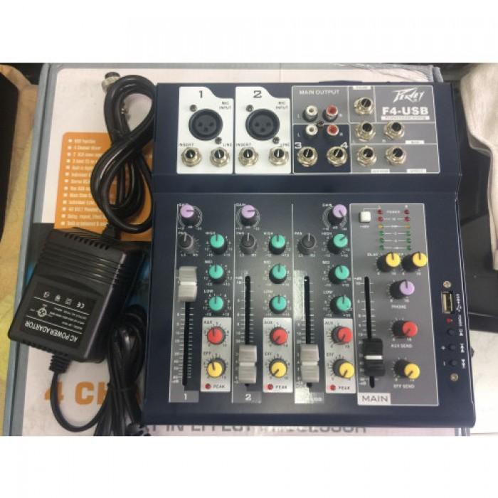 Trọn bộ thu âm livestream soundcard F4 và micro BM900 tặng kèm chân kẹp mic , màng lọc và dây livestream