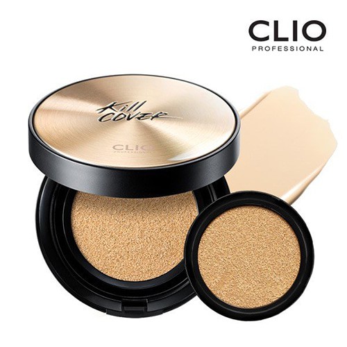 [CHUẨN AUTH] Phấn Nước Clio Kill Cover Ampoule Cushion SPF50+ PA+++ (kèm lõi) 15g*2