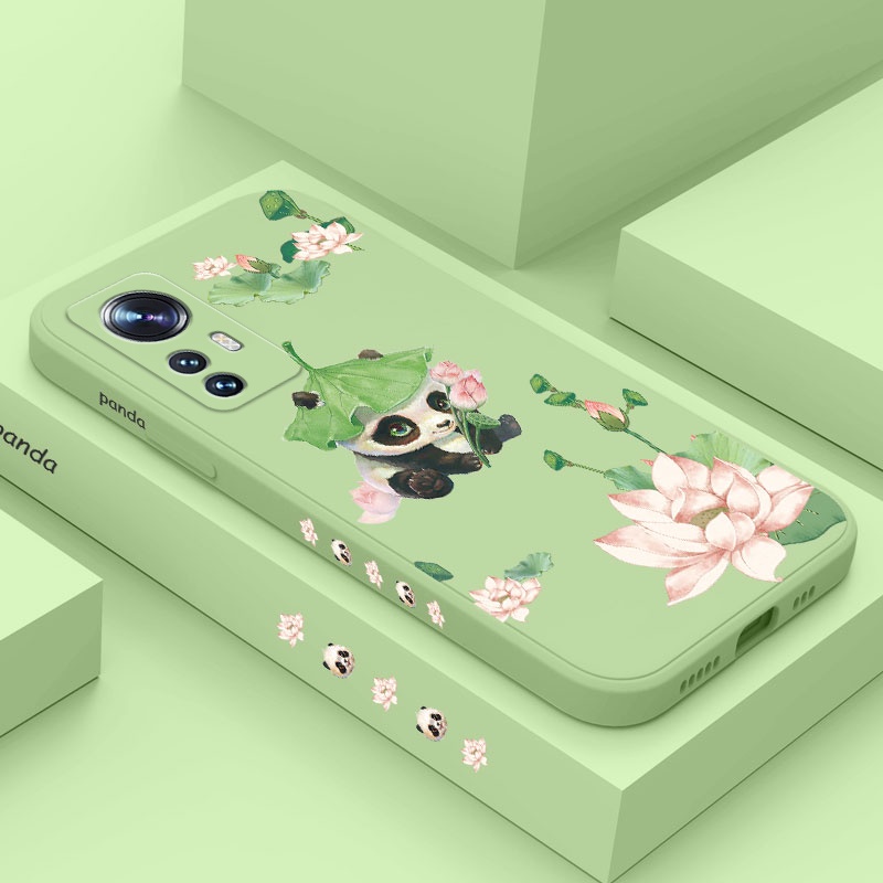 Ốp Điện Thoại Hình Gấu Trúc Sáng Tạo Cho Xiaomi Mi 12 12X 12S 11 Pro Lite Ultra 11Lite