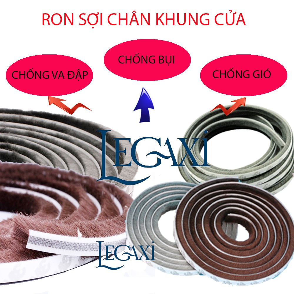 Ron Khung Cửa Ngăn Côn Trùng Dài 5 mét Size 9x9mm Legaxi SWAC