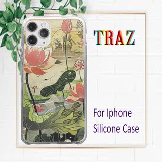 Ốp lưng iphone ốp đt iphone hình hoa sen độc iphone 6-12 pro max pod20210290