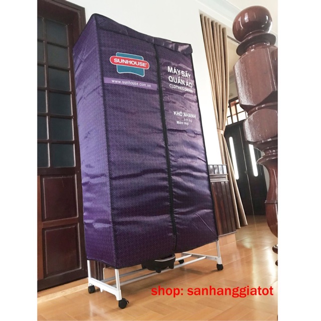 Tủ sấy quần áo Sunhouse SHD2707 - Bảo hành 12 tháng Chính hãng  Mua 3 Chiếc Tặng Đồng Hồ