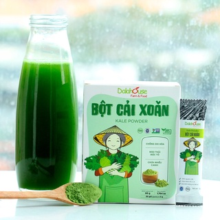 Bột cải kale xoăn hữu cơ sấy lạnh nguyên chất DalaHouse