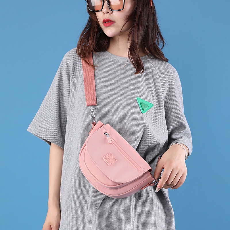 Túi Đeo Chéo Canvas Mini Chống Thấm Nước Phong Cách Hàn Quốc Beg Tangan Wanita Murah Cantik Beg Silang Perempuan Cho Nữ