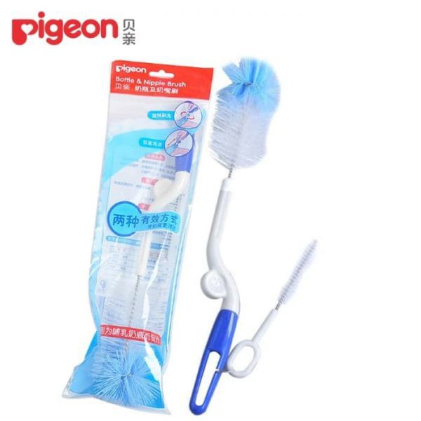 {CHÍNH HÃNG} - Cây/ cọ súc rửa bình sữa Pigeon 360 độ