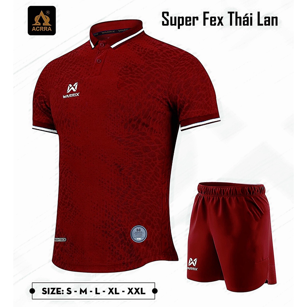 ÁO QUẦN THỂ THAO POLO THÁI-VẢI CHUẨN MÂU THI ĐẤU