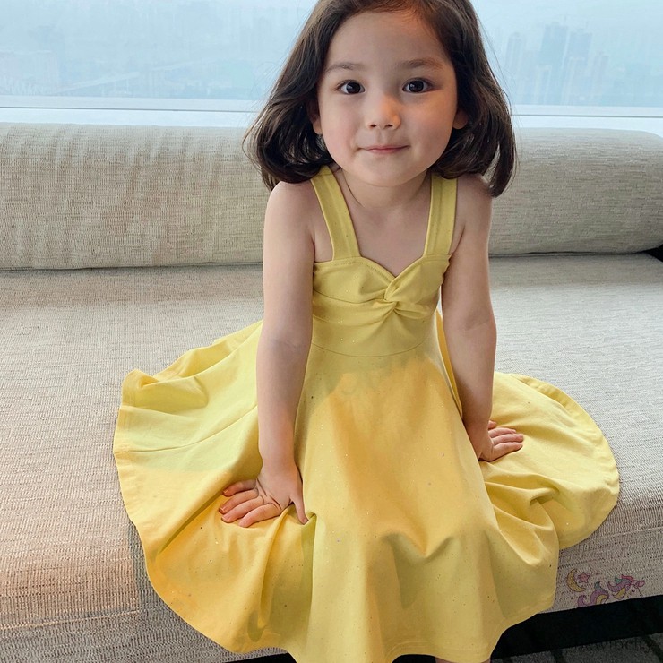 Đầm Công Chúa Hàn Quốc Cho Bé Gái