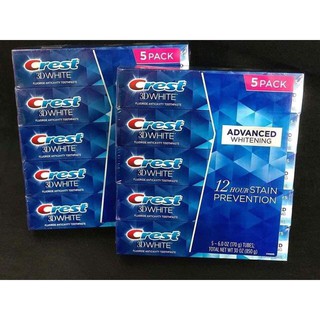 Kem đánh răng Crest 3D White 158gr mẫu mới