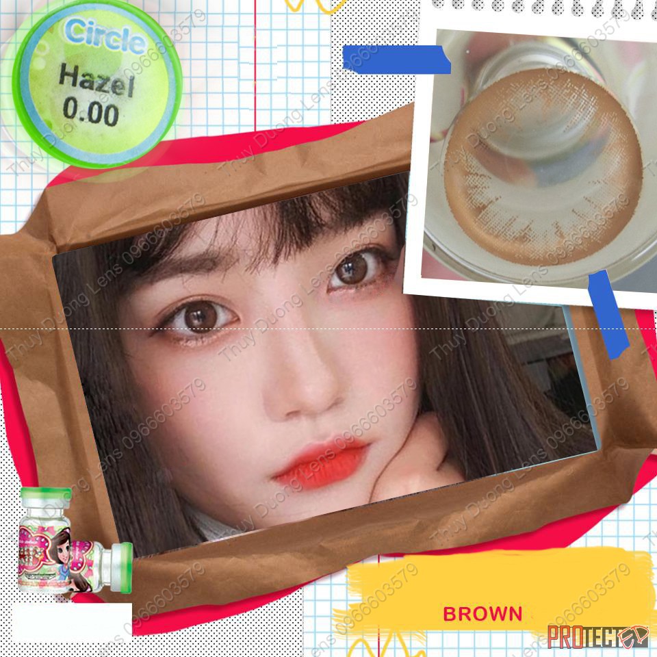 9 mẫu Lens nâu tây hot nhất 2019