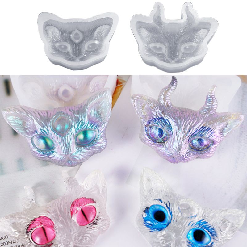 Khuôn làm đồ trang sức hình mèo sáng tạo