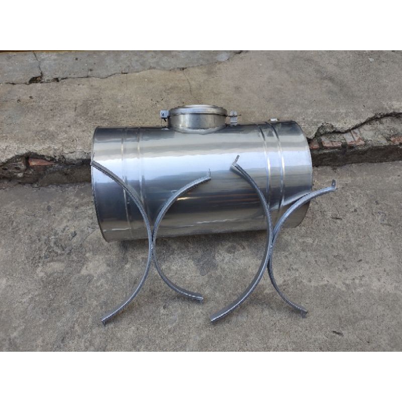 Bình phụ 50 lít inox 304 . lắp máy năng lượng mặt trời