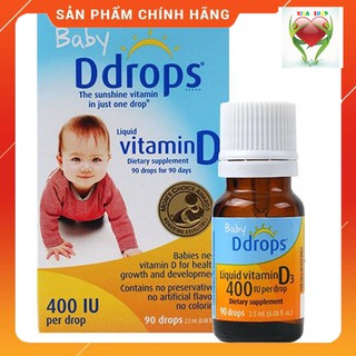 [DATE MỚI] Vitamin D3 Drop 90ml Của Mỹ